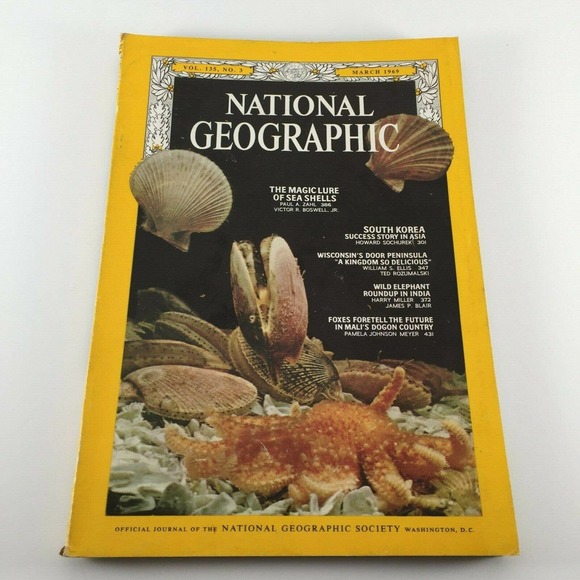 Set of 3 Vintage 1968-69 National Geographic Mags - Picture 8 of 9